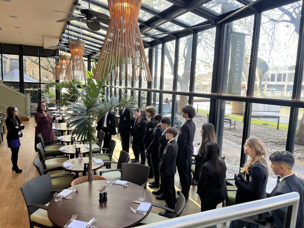 Hans Price students gain hospitality industry insight